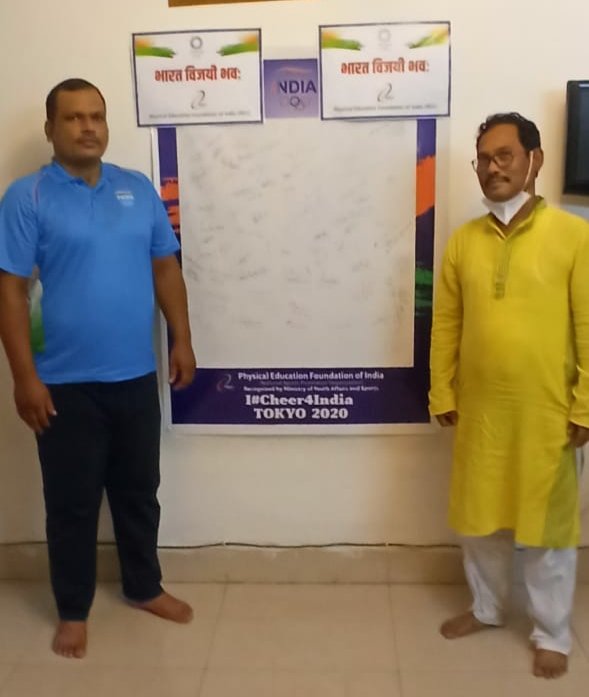 JayantaRoyJPG's tweet photo. Participated in the signature campaign organized by @pefindia as an extension of #Cheer4India Campaign @Tokyo2020 Olympics awareness initiative by the @yasMinistry 

@PMOIndia @Anurag_Office @ianuragthakur @IndiaSports @KirenRijiju https://t.co/nqMSMblp4J