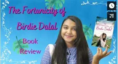 Thank you lovely Shoily for your review on The Fortunicity of Birdie Dalal on YouTube youtube.com/watch?v=AFXakW… and review on Instagram @bookclubbyshoily