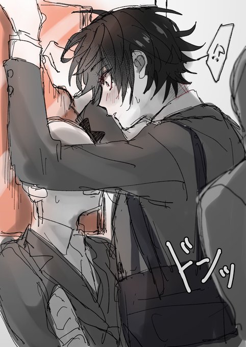 壁ドン 高画質 のtwitterイラスト検索結果