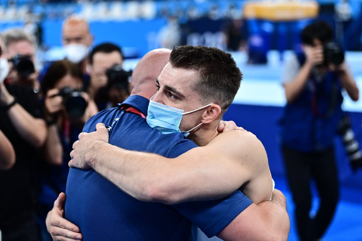 BritGymnastics's tweet photo. Olympic champion again 🏆🥇

It’s GOLD for @maxwhitlock1 in the pommel horse final!

#Tokyo2020 #CelebrateAmazing https://t.co/TnVXisWX1r