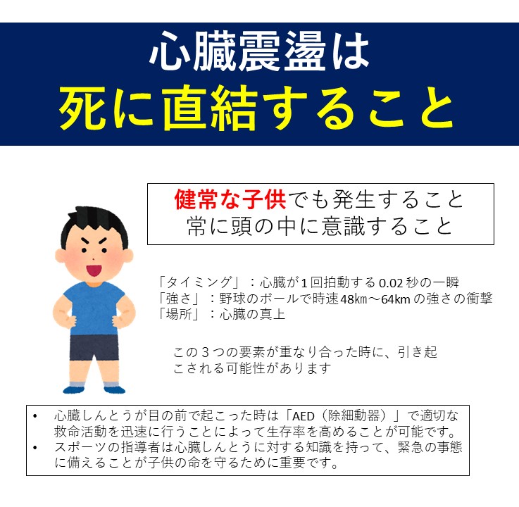 野球などボールスポーツや格闘技での危険な事故で起きる心臓震盪 しんぞうしんとうについて Togetter