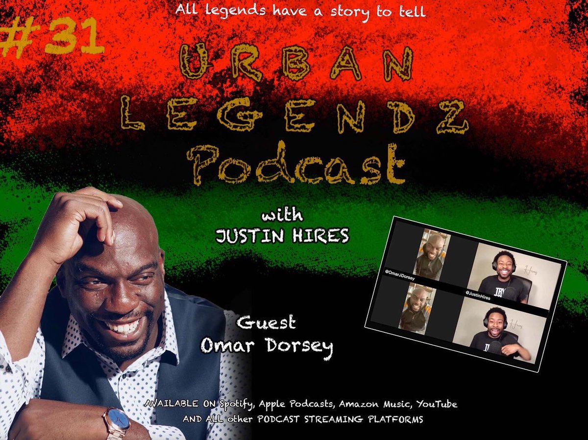 UrbanLegendzPod's tweet photo. The hardest working actor in Hollywood @OmarJDorsey on @UrbanLegendzPod 🔥🔥🔥

Available on all podcast streaming platforms [LINK IN BIO] https://t.co/qjcmwbwX7g