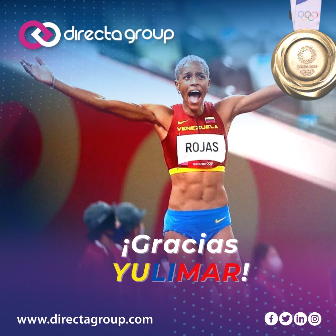 DirectaGroup's tweet photo. Quienes más lloraron de emoción??😂🥳
Gracias @yulimarrojas45 ‼️🇻🇪✅💯
#OrgulloVenezolano #OrgulloNacional #YulimarRojas #Trending #GraciasYulimar #VenezuelaEnTokyo #directagroup #conectandoemociones https://t.co/WwGLYoZAoJ