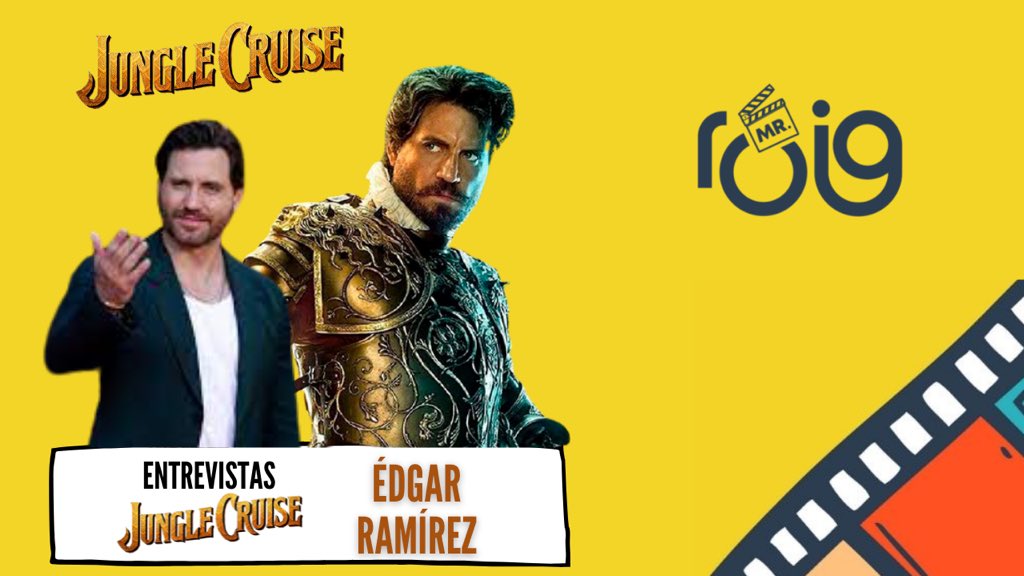 MrRoig's tweet photo. Hola también entrevisté a @edgarramirez25 por el estreno de #JungleCruise  @CinecolorVE 

https://t.co/IWMJqPi0ml https://t.co/jXlBnJw7Fp
