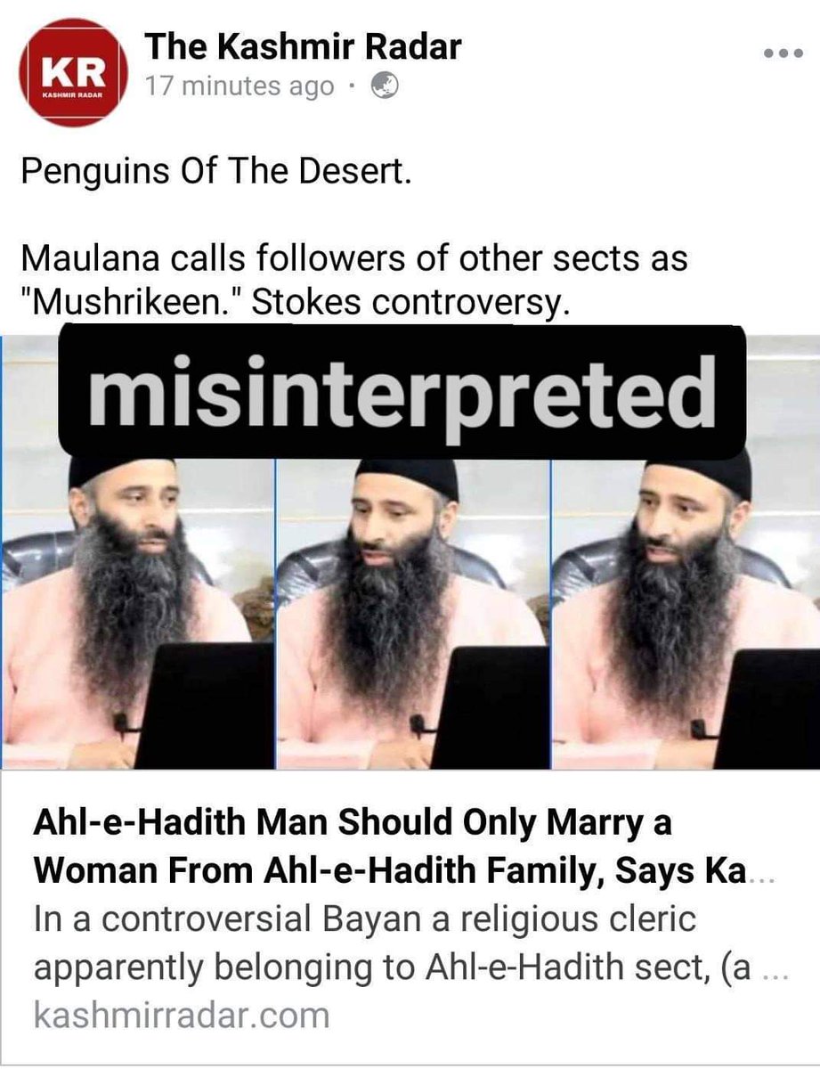 tellmethereaso9's tweet photo. Sheikh sobn wun Nikah karne wiz Deyew #Deens ahmiyat(فاظفر بذات الدين) Deens mnz chu sirfahrst Tawheed yeman liberal( The Kashmir Radar) walen kyz 🌶🌶🌶 lagmet https://t.co/iOQeLmrfLd