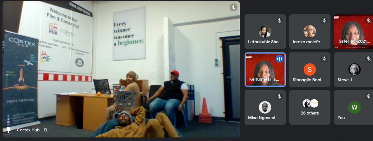 1ga_mbasa's tweet image. #SafeHack2021 Much deserved win from #Cyberninjas - CONGRATULATIONS!  Thank you to 
@cortexhub
  for hosting the winners and mentorship.  Thank you to all Eastern Cape Partners - the strength of the EC is in its techies.  
@Geekulcha  
@ELStartupGrind