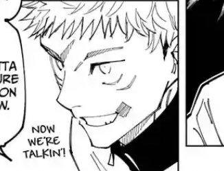 love how yuji's smiling throughout this chapter 