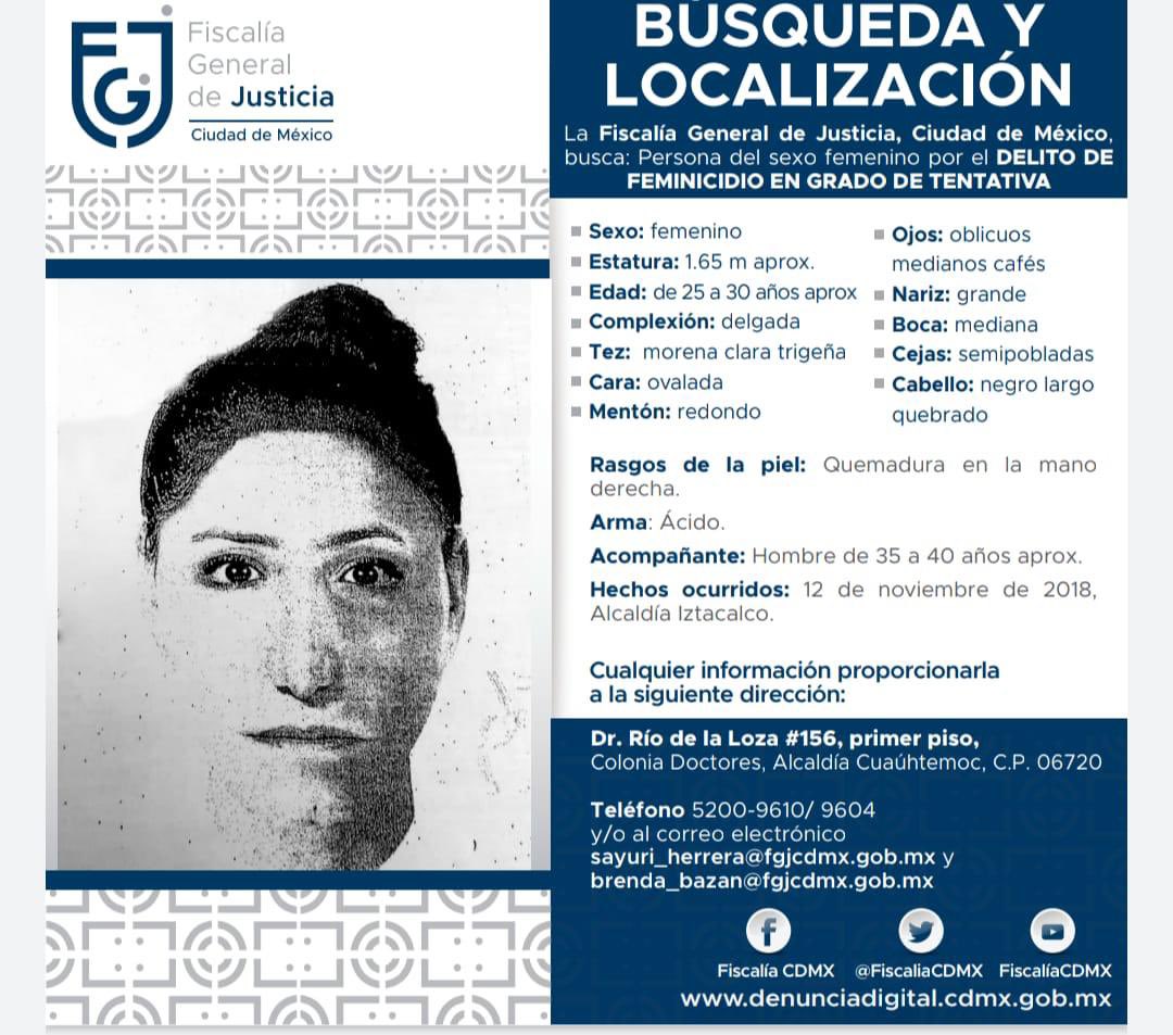 SE BUSCA🔴🔴 esta es la cara de la mujer que me lanzo ácido en la cara! RT POR FAVOR #Justiciaparaanahelena #justiciaparaannie