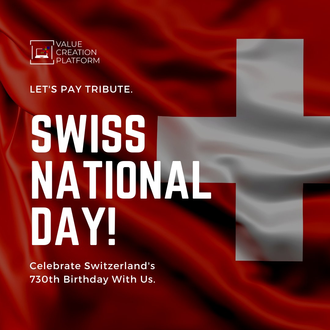 valuecreationp1's tweet image. Happy Swiss National Day!
Celebrate Switzerland's 730th Birthday With Us.

#1august
#swissday
#swissnationalday
#switzerlandmountains
#iloveswitzerland
#switzerlandphotos
#exploreswitzerland
#travelswitzerland
#discoverswitzerland
#switzerland_basel
