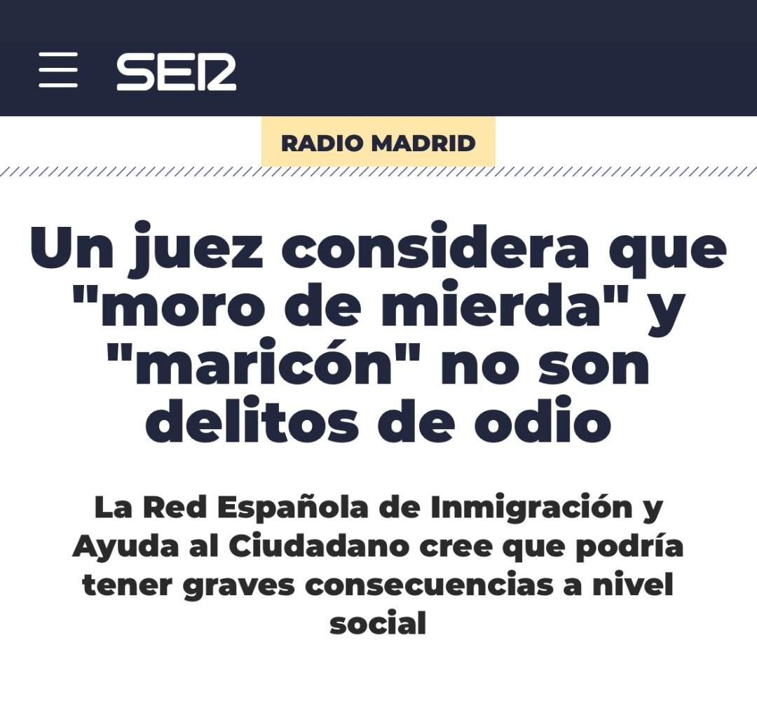 No basta con ser víctima de un delito de odio, encima tienes que denunciar y explicarle lo sucedido a un juez que preferiría que se lo explicara el agresor, con una caña, pa reírse juntos.