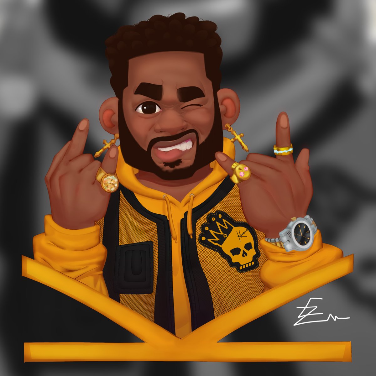 easy_for_prezi's tweet photo. -| OLD ART |-🇯🇲

definitely one of my favs to work on sticker work for @therealkranium  and atlantic records

#EasyForPresident #itsEasy #digitalart https://t.co/5wI7CLYAtc