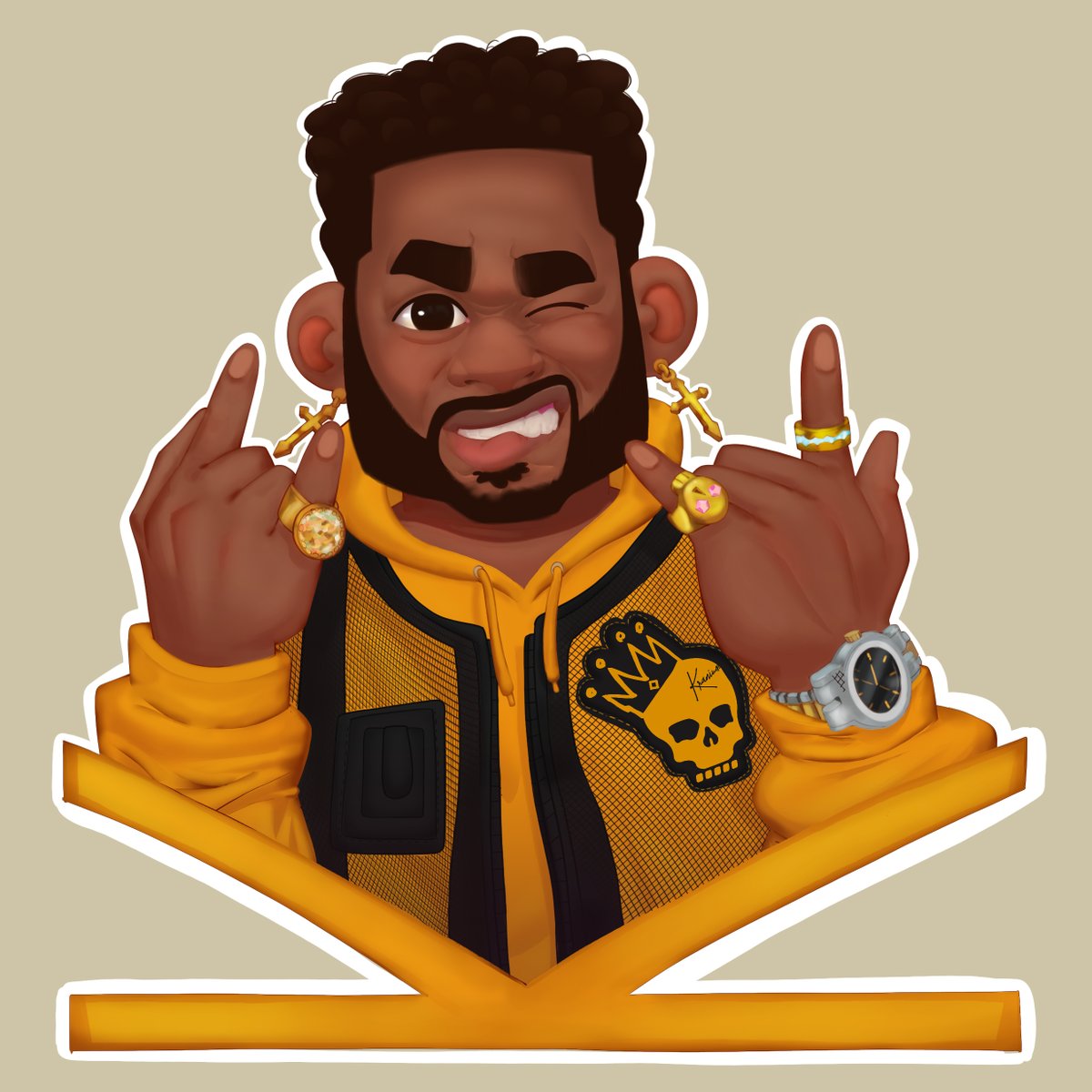 easy_for_prezi's tweet photo. -| OLD ART |-🇯🇲

definitely one of my favs to work on sticker work for @therealkranium  and atlantic records

#EasyForPresident #itsEasy #digitalart https://t.co/5wI7CLYAtc