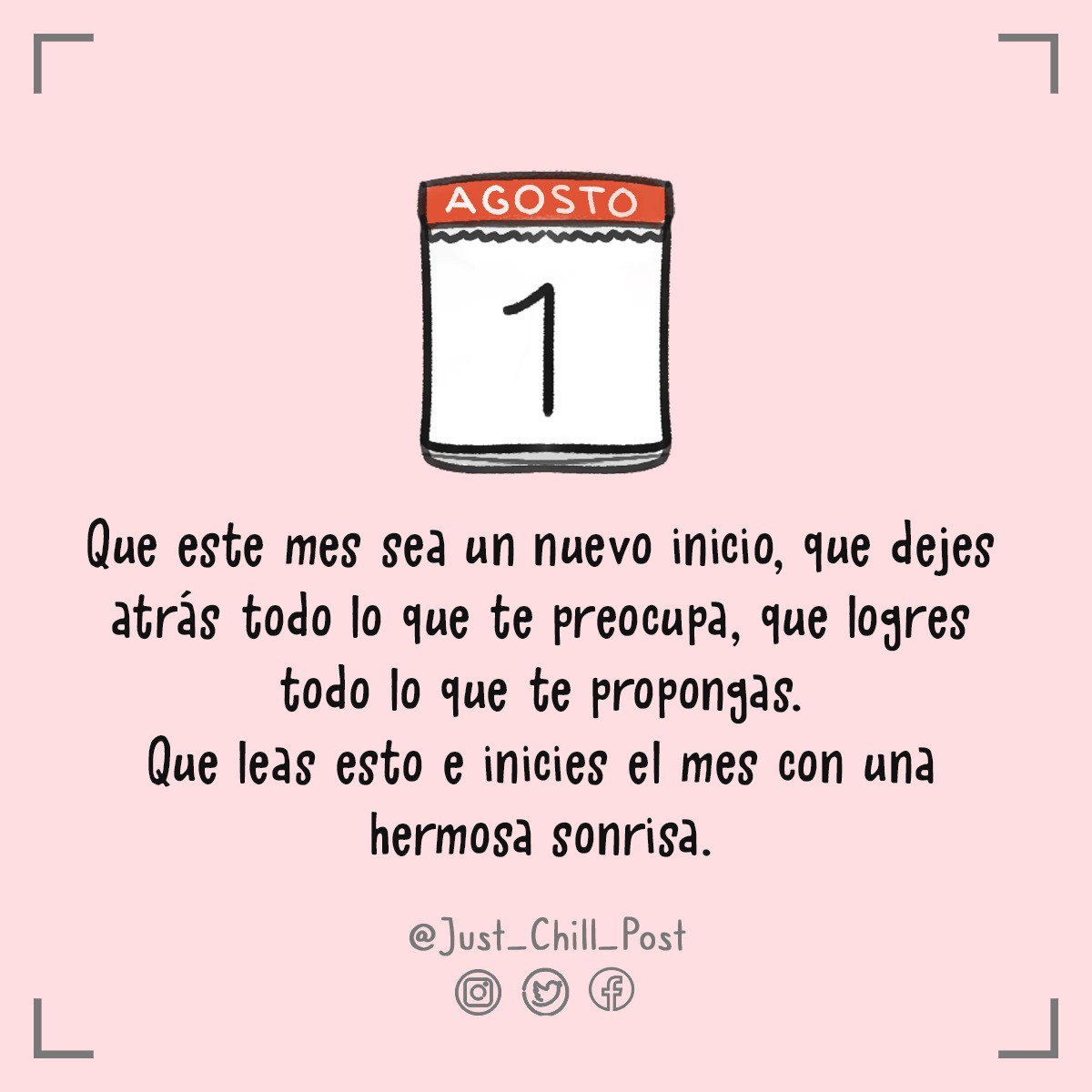 Just_Chill_Post's tweet image. Que tengan un inicio de mes muy bonito ✨

#JustChill

Sígannos en Instagram
instagram.com/Just_Chill_Post