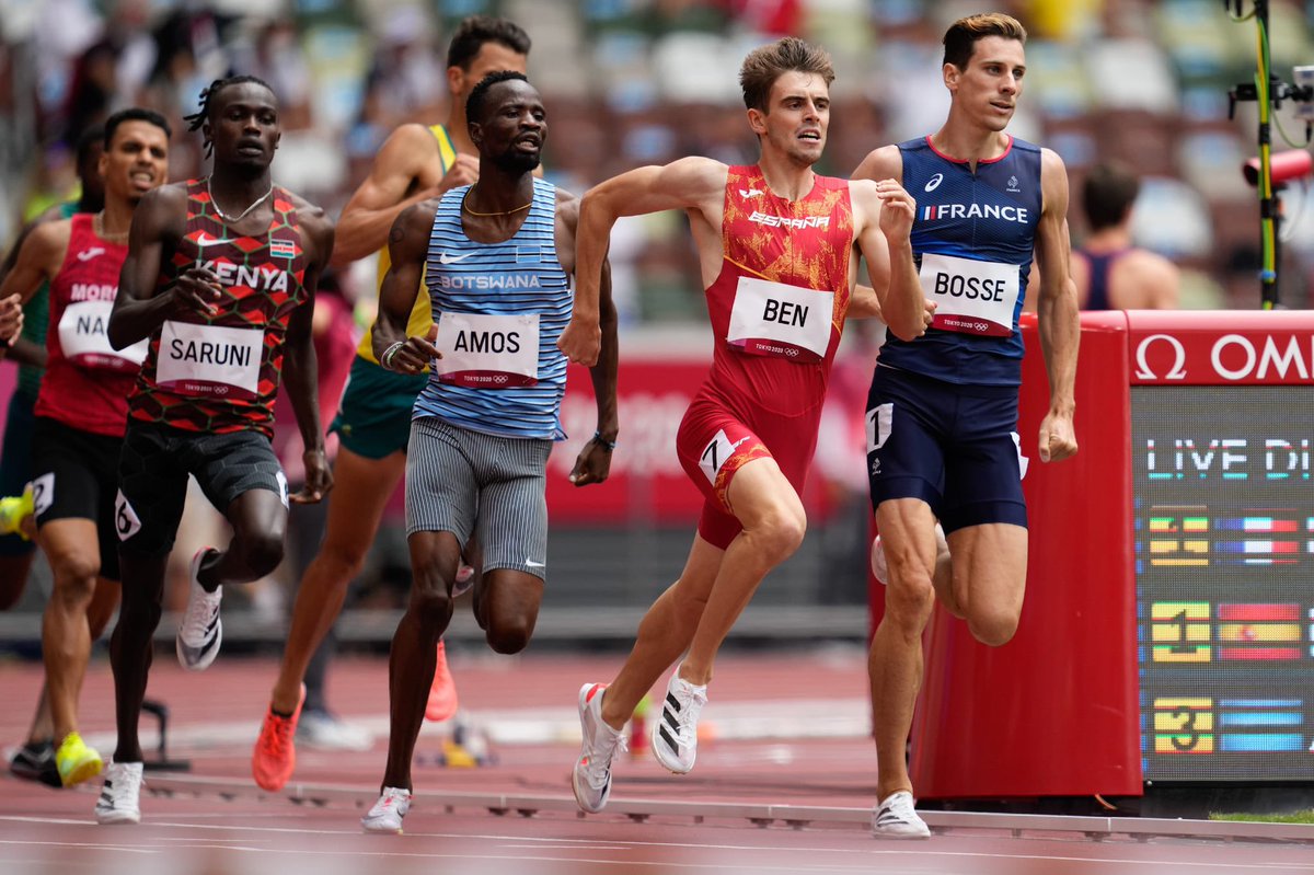 🔥 ¡Impresionante, Adrián Ben! 🇪🇸 ¡Remontada espectacular que vale una FINAL de los 800 metros! 🚨 POR PRIMERA VEZ EN LA HISTORIA, España tendrá un finalista en esta modalidad. 🙌 ¡Enorme, Adrián! 💪 #ElCorazónDeEspaña @atletismoRFEA