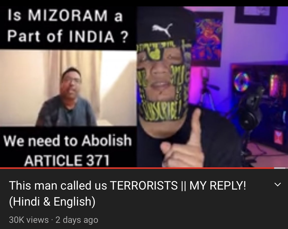Ema_Ralte's tweet photo. Guys who are into #AssamMizoramBorderTension MUST share this vid.
Link - https://t.co/kw97rdEB6E
Great video & response from @OmziaO
#assamshotfirst
#shameonassamCM
#resignassamCM
#mizoramspeaksout https://t.co/0997C3Eowe