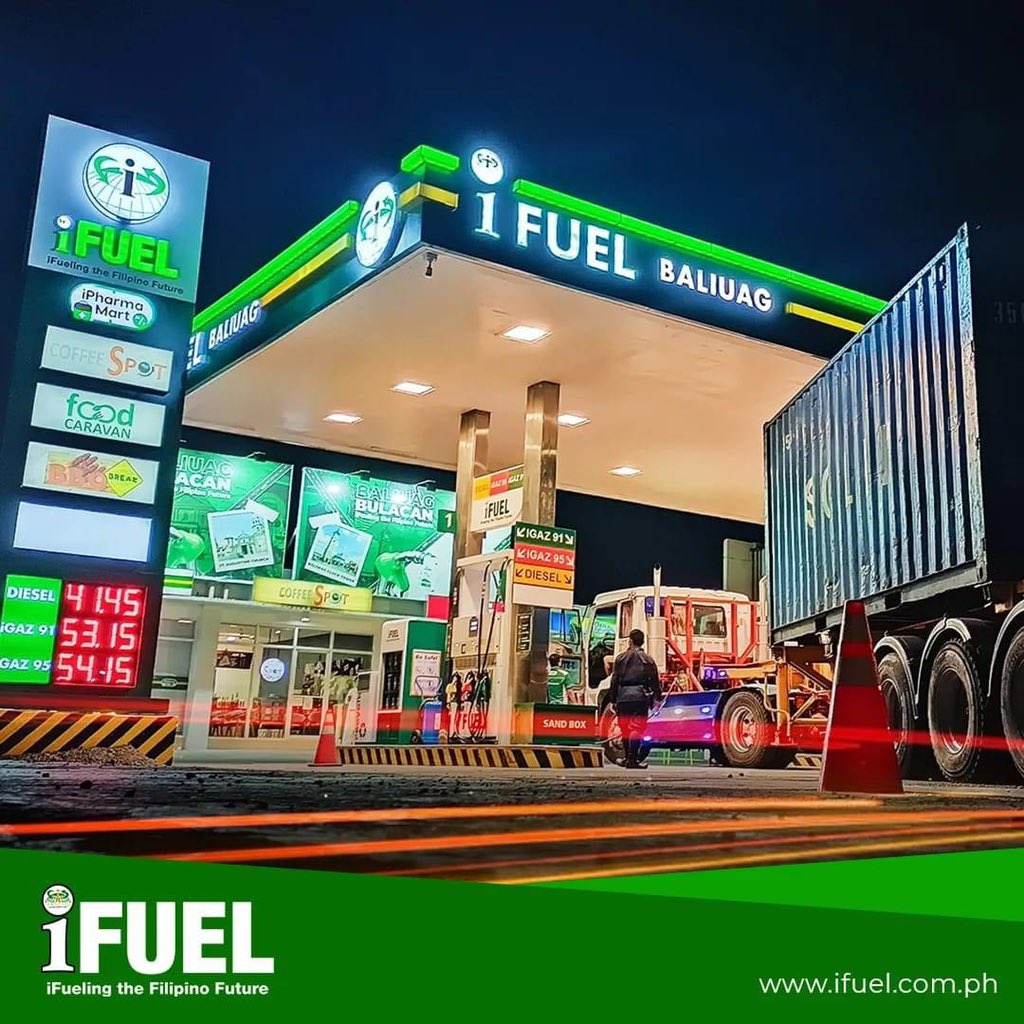 akosiKenChan's tweet photo. All lit and ready to serve! Heading north? Gas-up at iFUEL Baliuag, Bulacan โฝ๏ธ
@krishtanabe
#iFUEL
#iFuelingTheFilipinoFuture https://t.co/Xxsah8H5us