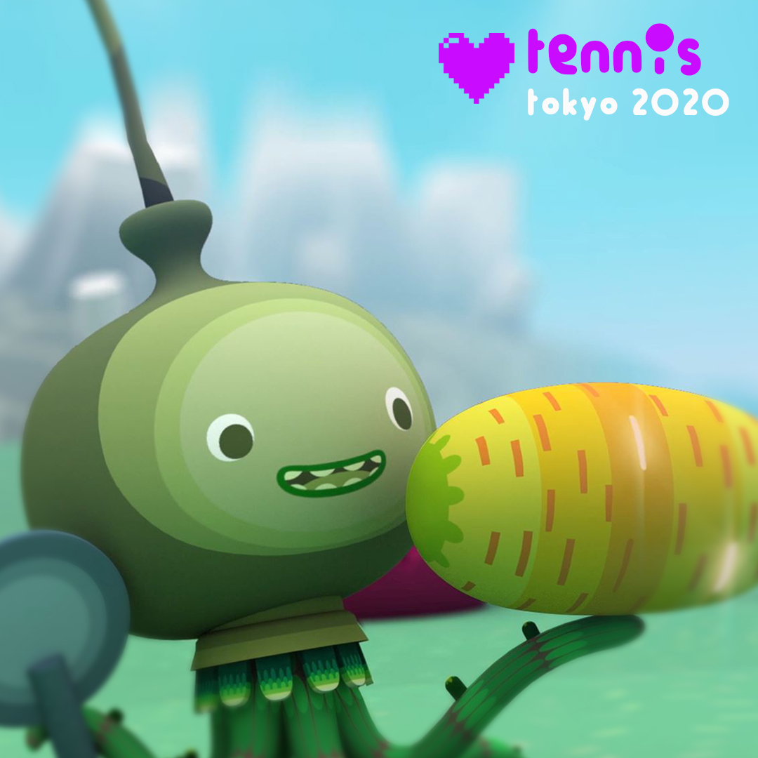 Unanico's tweet photo. Vihi is so excited to watch Tennis! Are you?

#Buddi #Buddiworld #netflixjr #Olympics #Olympicgames #Japan #Tokyo2020 #Sports #tennis #animation #characterdesign #illustration #animationstudio  #unanico #animationart #novakdjokovic https://t.co/g4WVBlTykB