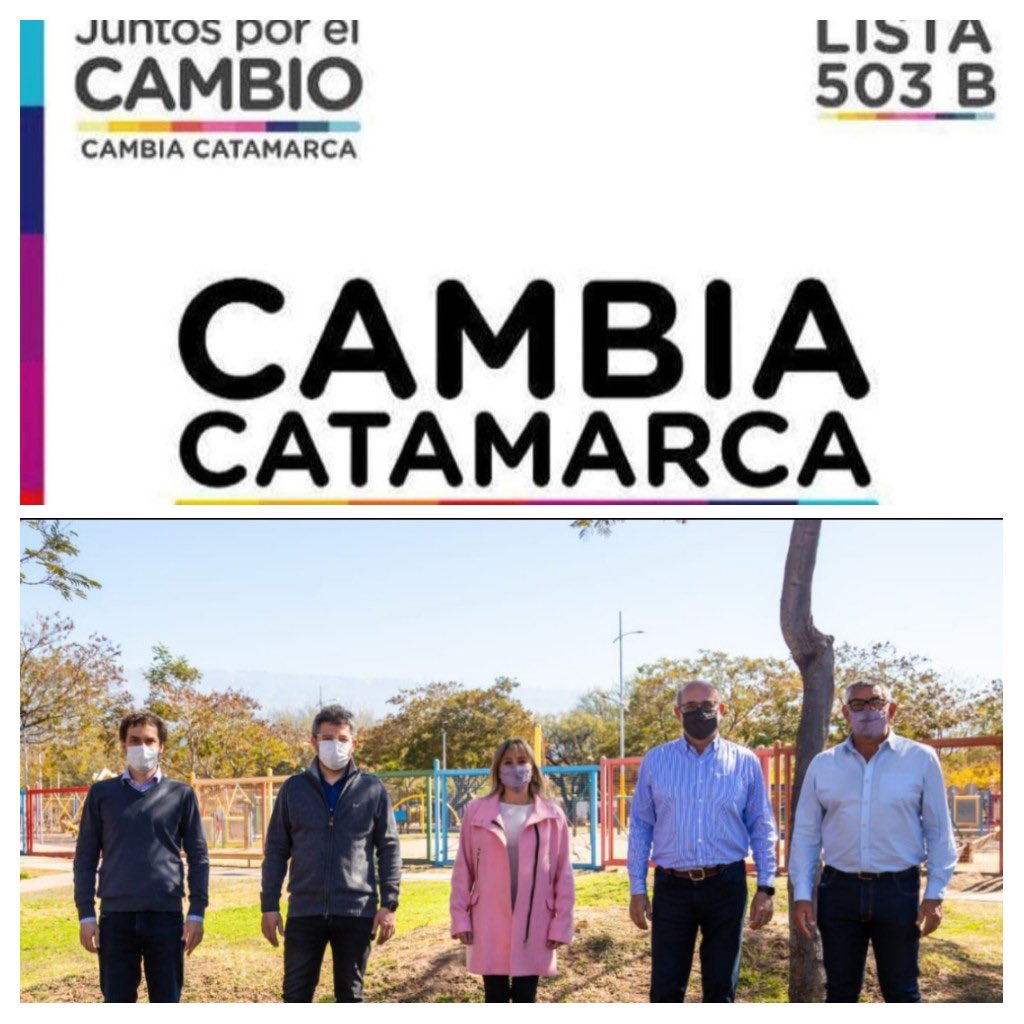 Seamos protagonistas del Cambio en Catamarca. Juntos vamos a construir una provincia con futuro. Lista 503B.

Flavio Fama, Senador.  
Silvina Acevedo, Senadora.
Francisco Monti, Diputado Nacional.
Mariano Manzi, Diputado Provincial.
Daniel Barrionuevo, Concejal.
