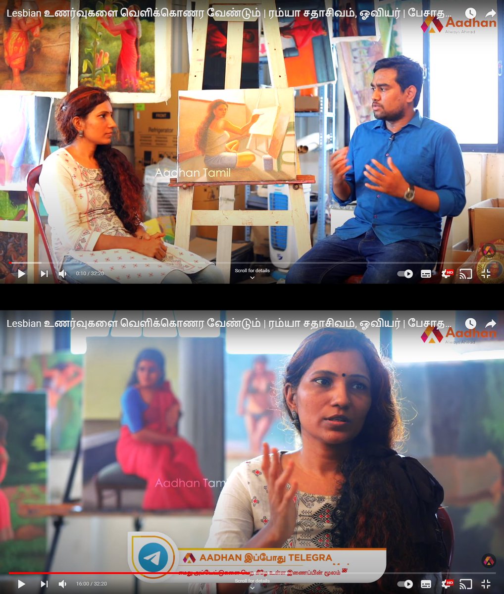 RamyaSadasivam's tweet image. Hi everyone, this is my interview with Aadhan Tv. I have been as honest as possible, please check and let me know what you think about the interview - youtu.be/I5fO1GFS4hI #myinterview #artinterview #interview