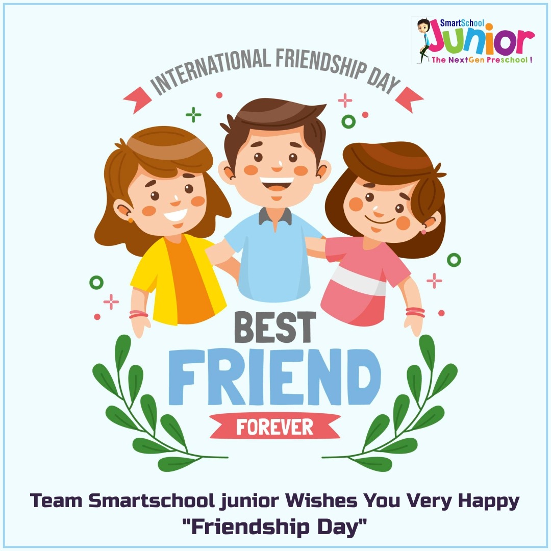 SmartSchoolJun1's tweet photo. Side by side or miles apart, dear friends are always close to the heart. Happy Friendship Day To You All!! 

#friendshipgoals #HappyFriendshipDay #FriendsForever https://t.co/30sEH2afmB
