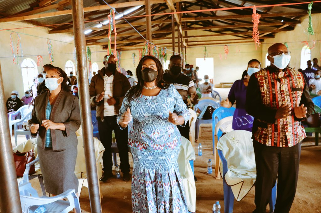 Wavinya_Ndeti's tweet photo. Commit to the Lord whatever you do,and he will establish your plans.

Worshipped at AIC Ngangani, Ikombe Ward in the company of Ikombe Ward MCA Hon. Jackline Nziva, Machakos County Attorney Wakili James Kathili among other faithfuls. https://t.co/2Yl8xefqcG