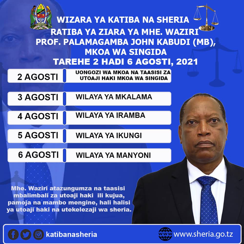 Prof. Palamagamba John Kabudi (@j_kabudi) on Twitter photo 