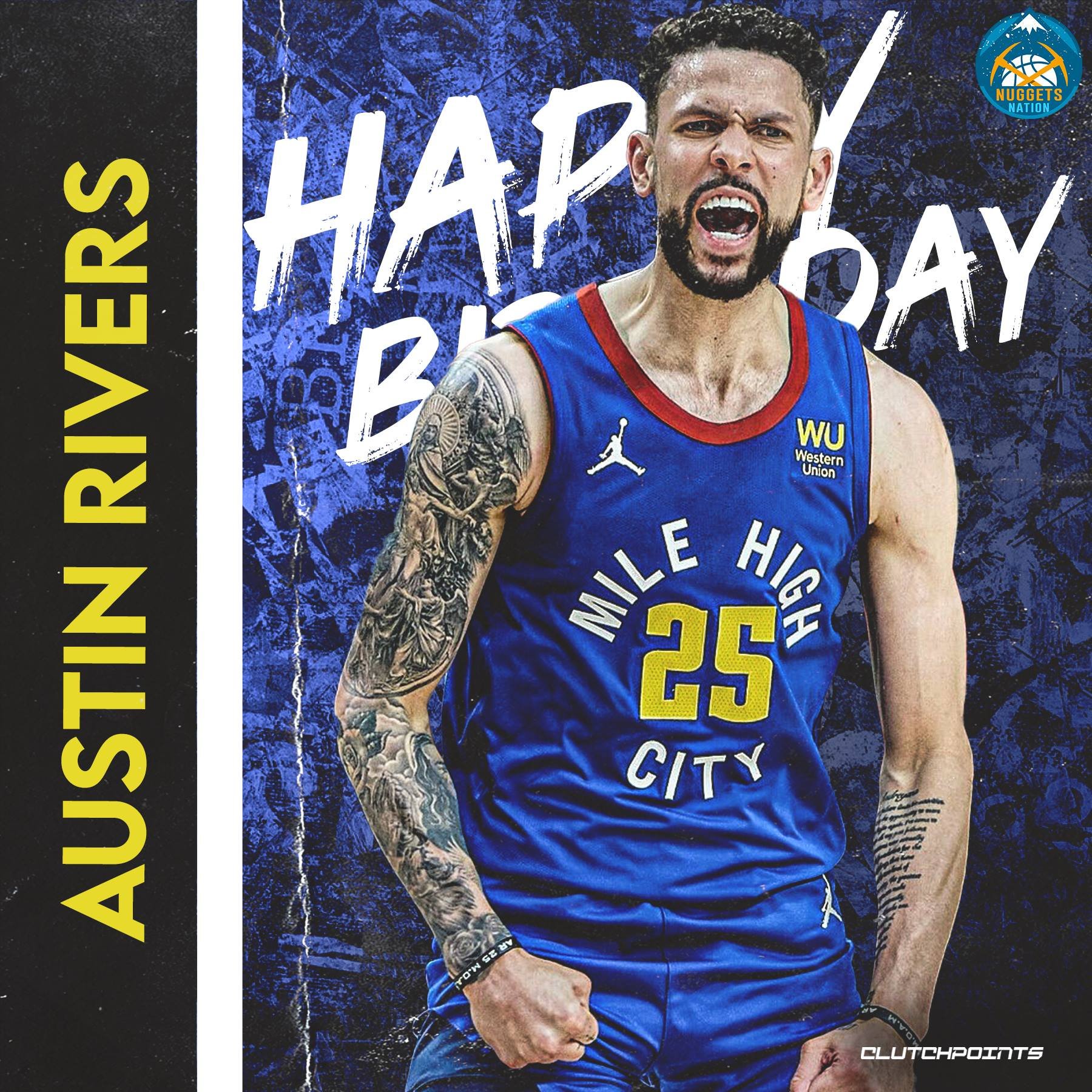Join Nuggets Nation in greeting Austin Rivers a happy 29th birthday! 