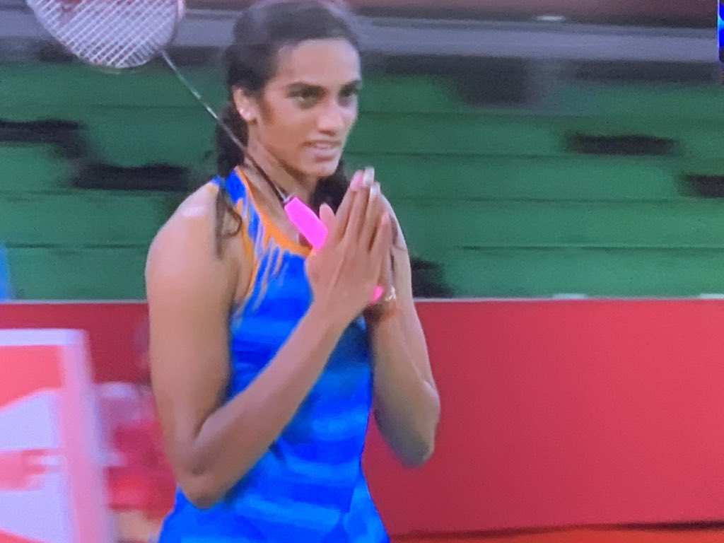 theprokyon's tweet photo. Congrats @Pvsindhu1 on winning the Bronze Medal 🎉💃❤️ https://t.co/vj3jvE9ucp