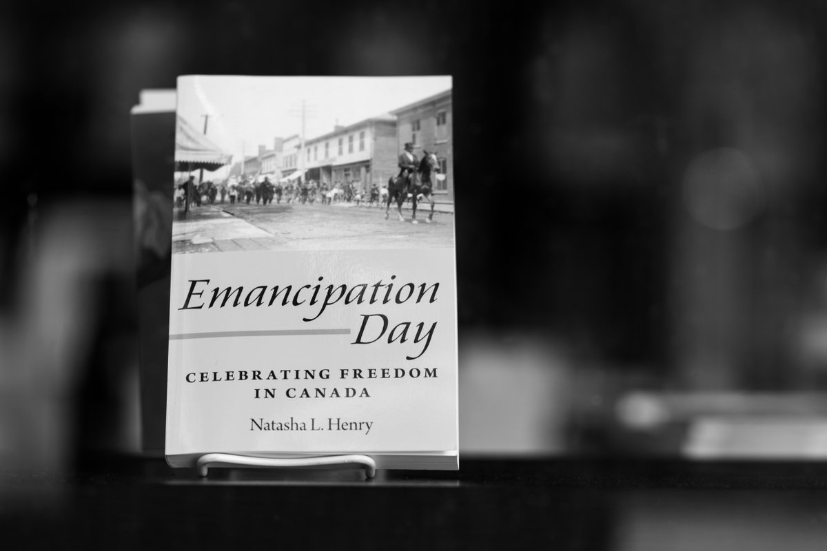 #EmancipationDayCanada - finally officially recognized in Canada. 

Also, today is Henrietta Lacks's birthday.