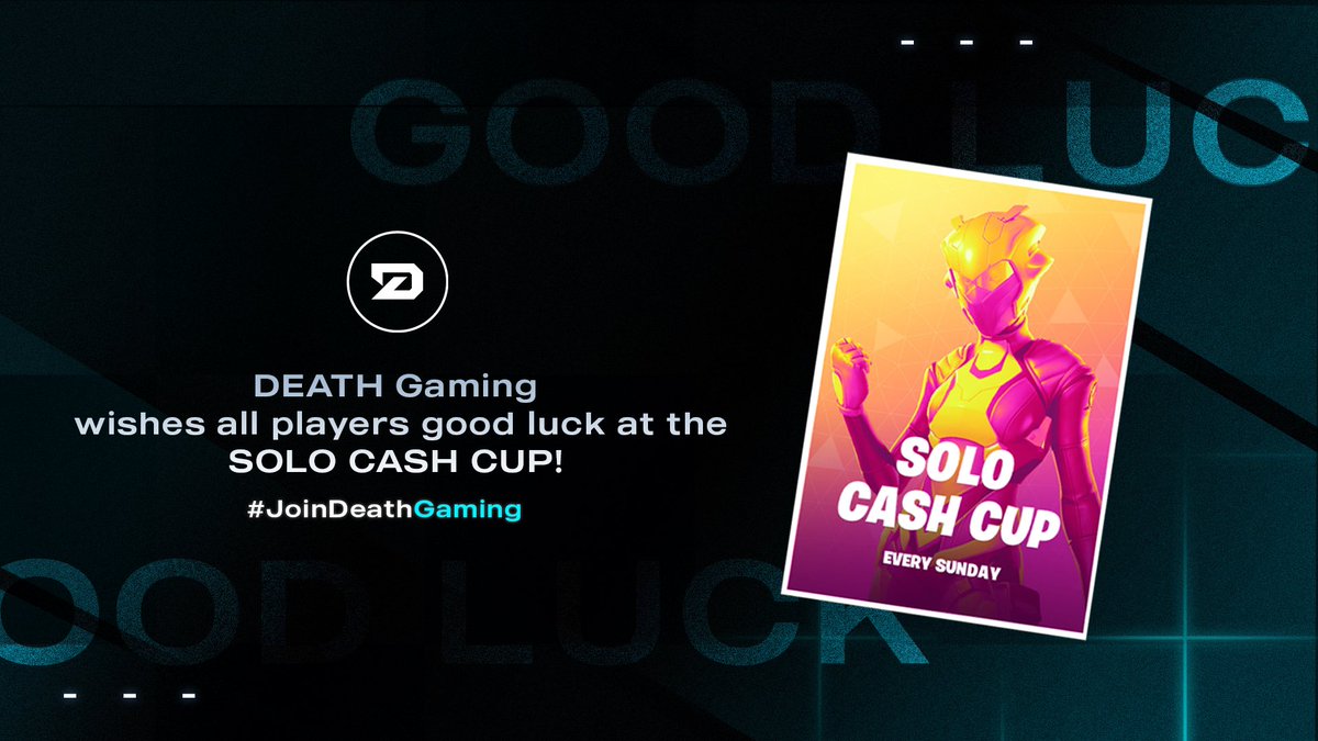 DivineGamingEU's tweet photo. DEATH Gaming wishes everyone good luck🍀 https://t.co/xQgOck7GWF