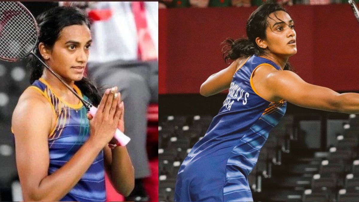 P V Sindhu wins #Bronze Medal
- 1st set by 21-13 
- 2nd set by 21-15 
- 2016 Olympics (Silver)
- 2020 Olympics (Bronze)
- The only Indian woman to bring home two Olympic medals. 
HAIL THE QUEEN 👑 
#PVSindhu #sindhu #Badminton 
<a href="/Pvsindhu1/">Pvsindhu</a>