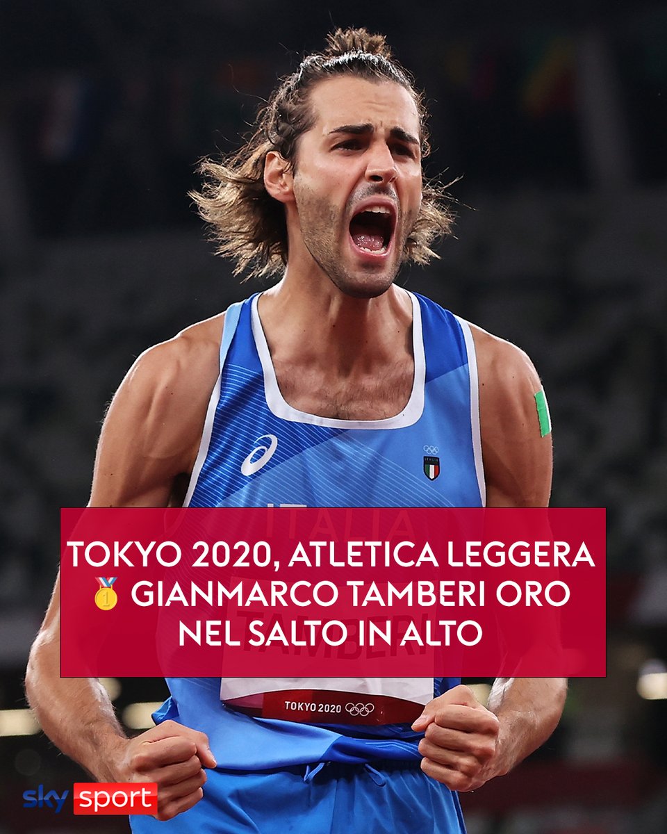 ULTIM'ORA TOKYO 2020
ATLETICA LEGGERA, SALTO IN ALTO: TAMBERI D'ORO
L'AZZURRO SALTA 2,37 M, ORO A PARI MERITO ANCHE A BARSHIM
#SkySport #Tokyo2020 #Tamberi