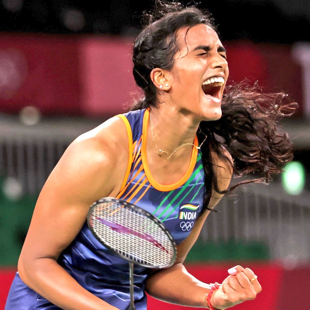 patelishwarsinh's tweet image. Splendid performance!
Congrats to @Pvsindhu1 - #Bronze medal winner in #Badminton women's singles at #TokyoOlympics2020!
She is the 1st Indian woman to have won two individual medals at #Olympics.
Your bronze medal win has charged up an entire nation. 🥉
#Tokyo2020