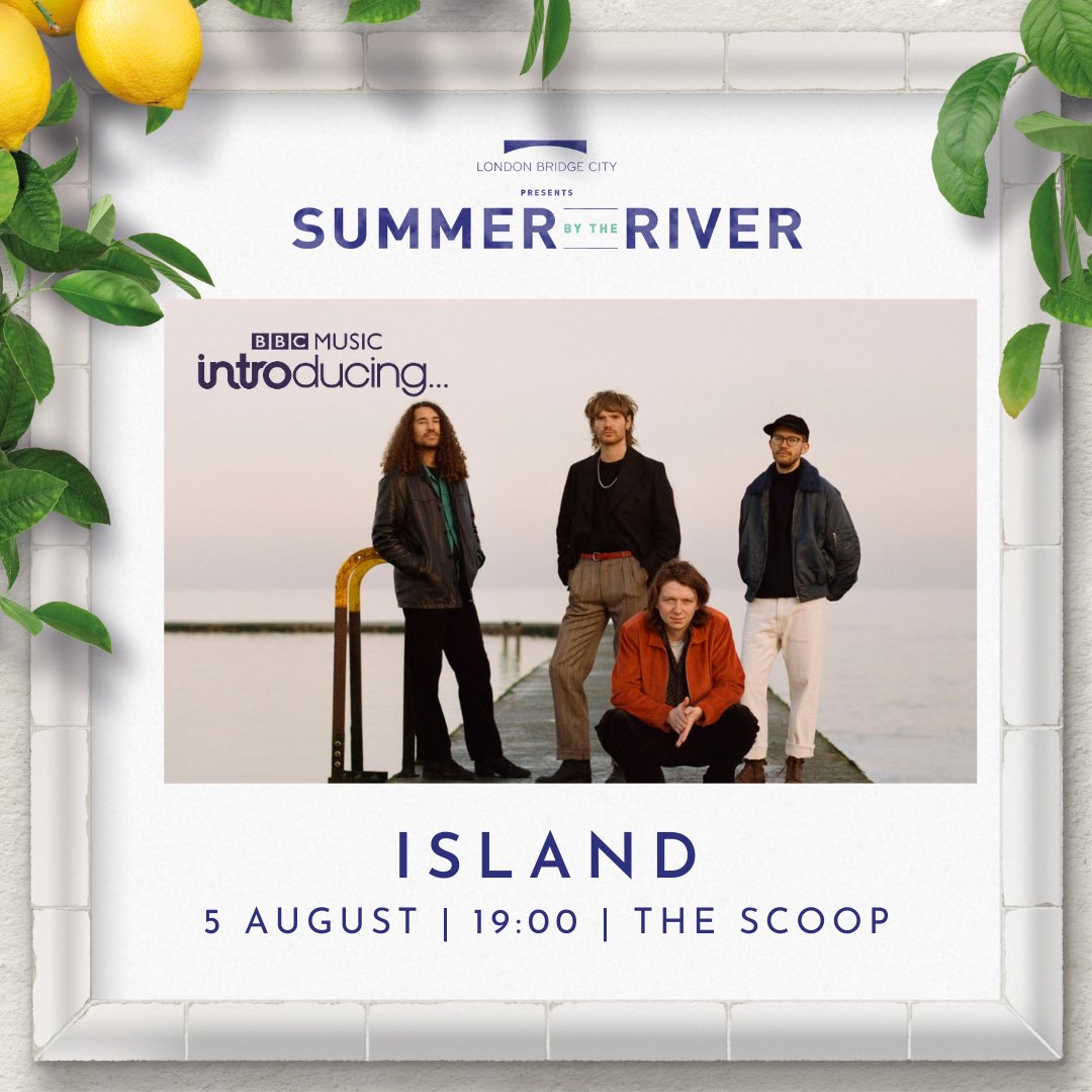 ISLAND (@islandbanduk) on Twitter photo LONDON, we’re doing a cheeky lil last min set for <a href="/BBCIntroLondon/">Introducing in London</a> this Thursday, and guess what it’s freeeeeeeeeeeeeeee (and openair 😎). From 7pm at The Scoop, right by Tower Bridge. Our first show in 2 years, come through 🥳❤️ <a href="/bbcintroducing/">BBC Music Introducing</a> <a href="/jjiszatt/">Jess Iszatt</a> LONDON, we’re doing a cheeky lil last min set for <a href="/BBCIntroLondon/">Introducing in London</a> this Thursday, and guess what it’s freeeeeeeeeeeeeeee (and openair 😎). From 7pm at The Scoop, right by Tower Bridge. Our first show in 2 years, come through 🥳❤️ <a href="/bbcintroducing/">BBC Music Introducing</a> <a href="/jjiszatt/">Jess Iszatt</a>