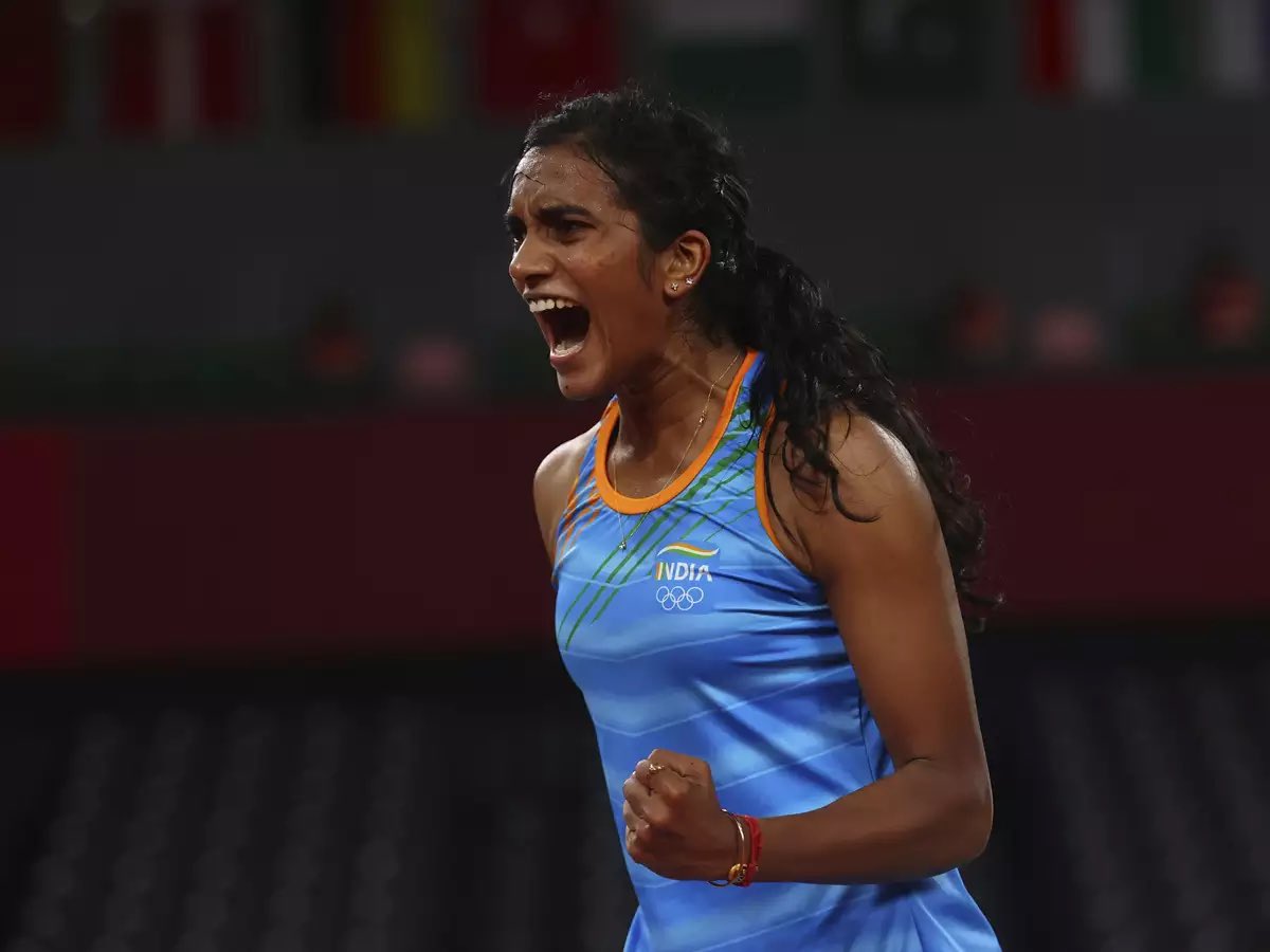 AnupPant17's tweet photo. P V Sindhu won Bronze in Tokyo Olympic. Forst one two get two medals in olympic. Proud of Indian beti 😊 https://t.co/0DsfvhKirz