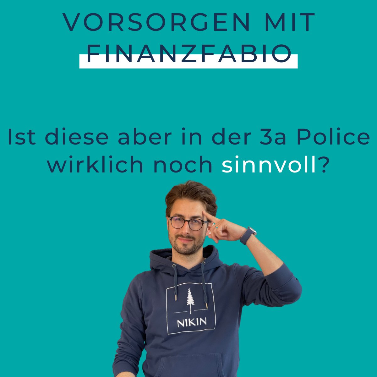 Neuer Blogbeitrag zur Prämienbefreiung online

Ein grosser Vorteil der Säule 3a Police bei einer Versicherung, ist die Prämienbefreiung. Oder war es zumindest.

Mit den neuen Vorsorgelösungen müssen wir einmal mehr den Taschenrechner ziehen und gelerntes neu hinterfragen.