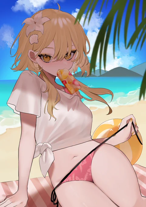 夏☀️
#原神 