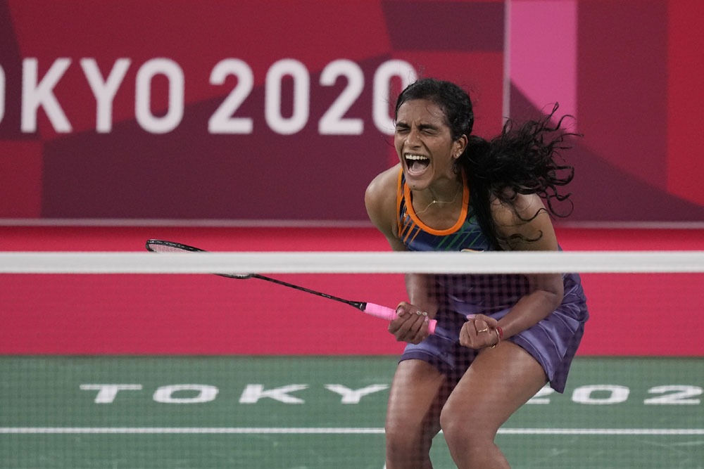 theindicmonk's tweet photo. Sindhu Strikes Bronze❤🇮🇳 
Congratulations champ @Pvsindhu1 https://t.co/MuDkkK3S1t