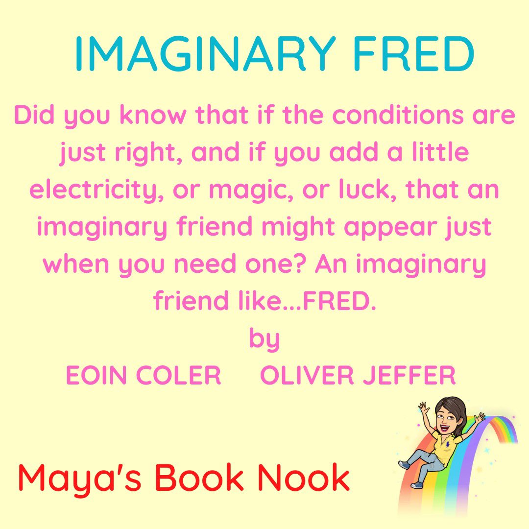 MONDAY 📖📚👥 #imaginaryfred