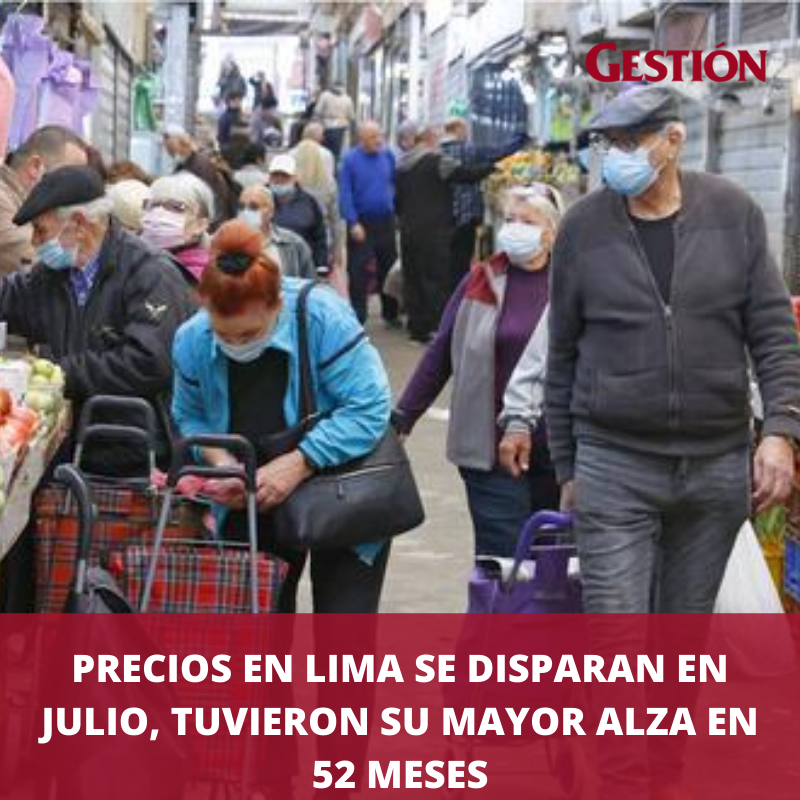 Gestionpe's tweet photo. #LoÚltimo | Alza del dólar impactó en la canasta básica familiar. Por segundo mes consecutivo, la inflación supera el rango meta del Banco Central de Reserva (BCR). Los detalles a continuación. ►https://t.co/hFDVQGlnCY https://t.co/RQ5CbSzzzW