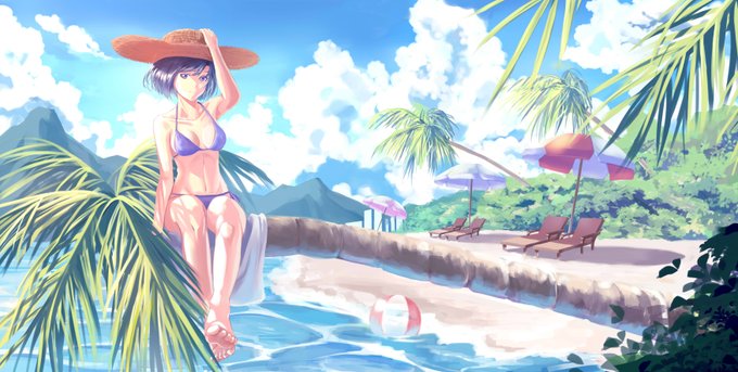 完成しました
Pixiv>https://t.co/3KYQpLKy5C
#落書き #風景画 #ラフ画 #イラスト好きな人と繋がりたい #scenery  #Beach 