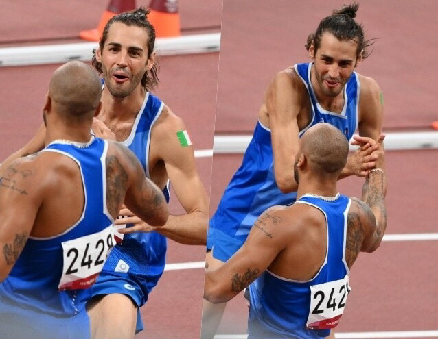pillibj's tweet photo. Questo è il nostro anno, dopo il disastro, ci rialziamo sempre. 
Ancora una volta. 
Più forti di prima.
Ci meritiamo tutto. 
Grazie di tutto.
#OlimpiadiTokyo2020 #Italiateam #Gold #GiochiOlimpici 
#Jacobs 
#Tamberi https://t.co/GPZw2SyvJJ