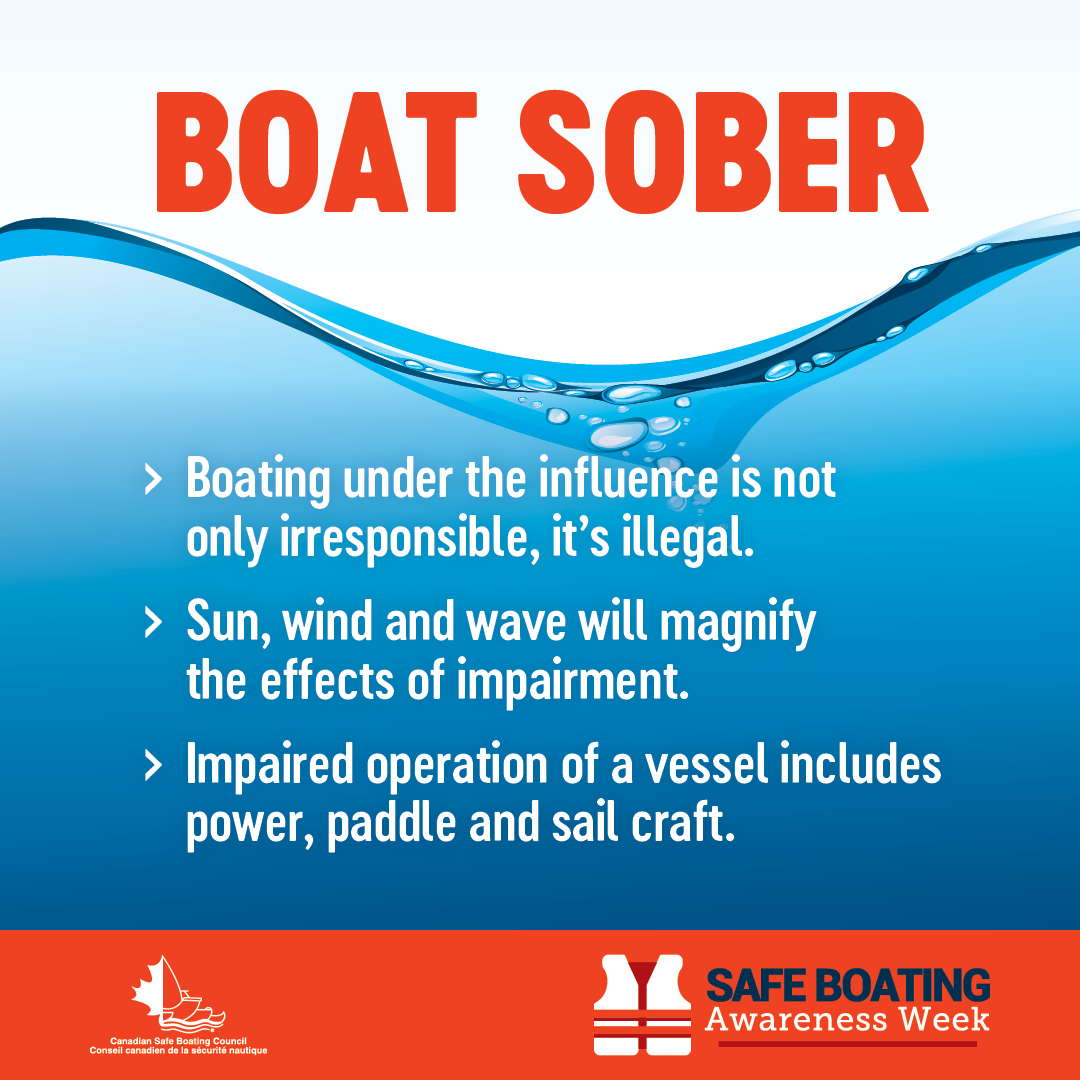 gbtownship's tweet photo. #BoatSafety #BoatSober

- 37% of boaters in Canada admit to consuming alcohol every time they boat.
- 66% report they drink alcohol sometimes when boating.
- Alcohol is a factor in over 40% of recreational boating fatalities.

#StaySafeGB #GeorgianBay https://t.co/IzNC6j25wZ