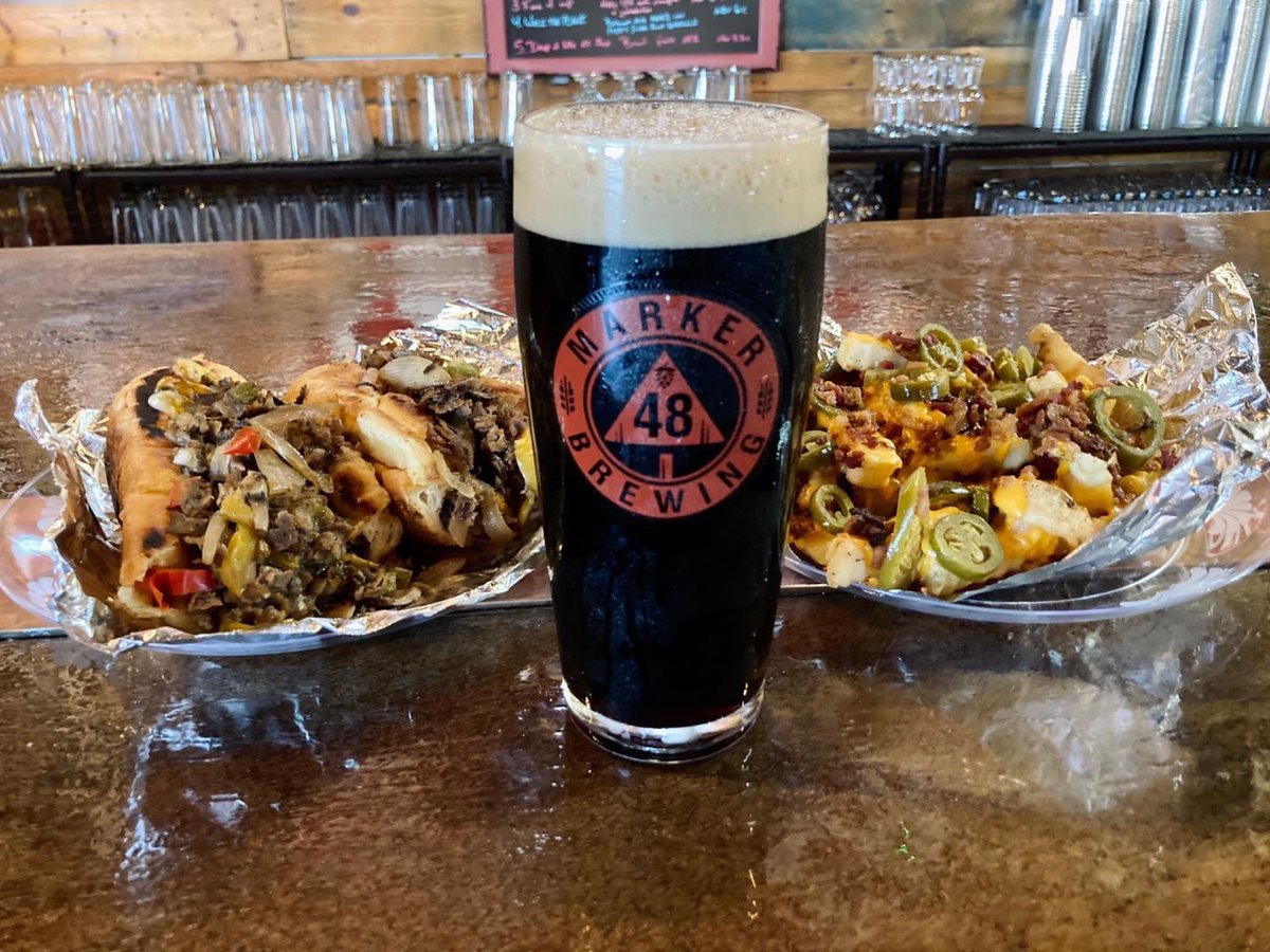 Gonna make it a great Sunday Fun Day with delicious food on site by Tony’s Cheesesteaks and More, happy hours 12-6 and live music by Zach Stringer from 2-6. 
Cheers!