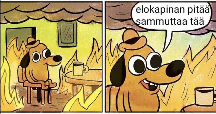 elokapina's tweet photo. Yleisön pyynnöstä elokapinalainen soitti Jokilaakson pelastustoimen johtajalle ja kysyi voiko tavallinen kansalainen auttaa sammutustöissä. #elokapina #Kalajoki https://t.co/lYRzyeenlA