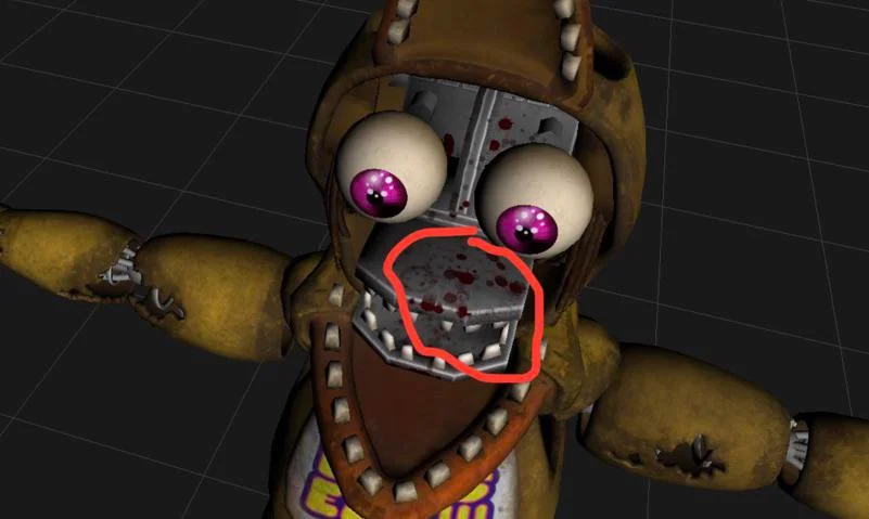 FNAF withered chica