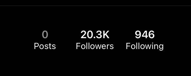 xtkfrm17's tweet photo. I have a 20k instagram anyone tryna buy first come first serve https://t.co/uaAM4my5iJ