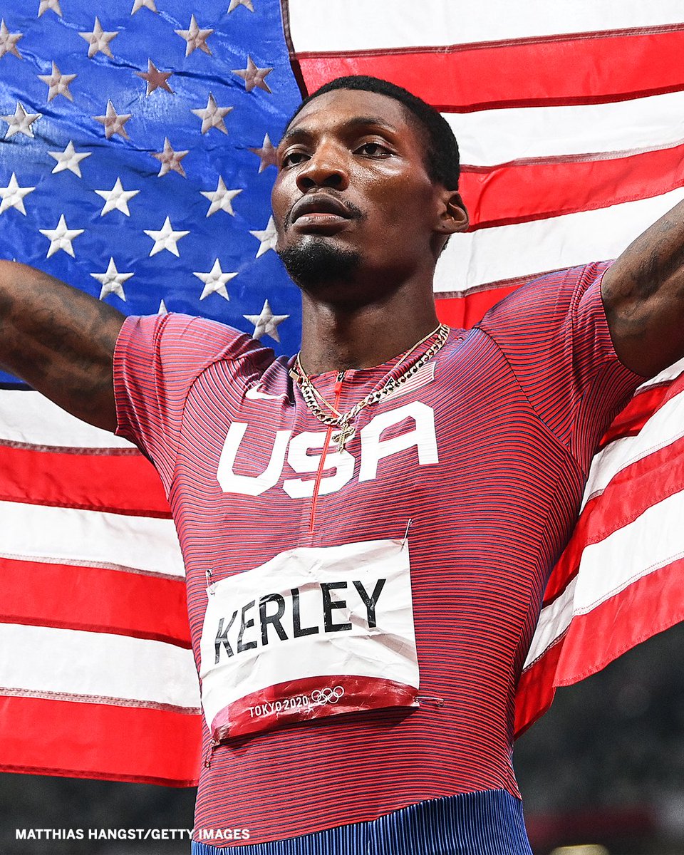 Fred Kerley proved he belongs in the 100m 👏

He's bringing home the silver medal 🥈 <a href="/fkerley99/">Fred Kerley</a>
