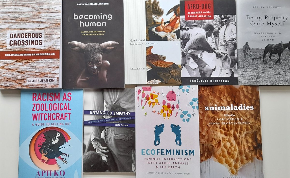 PabloPCastello's tweet photo. (Re)readings of the month.
#books #Aphroism #Ecofeminism #BlackLivesMatter #Animals https://t.co/J6B9aPk1jb