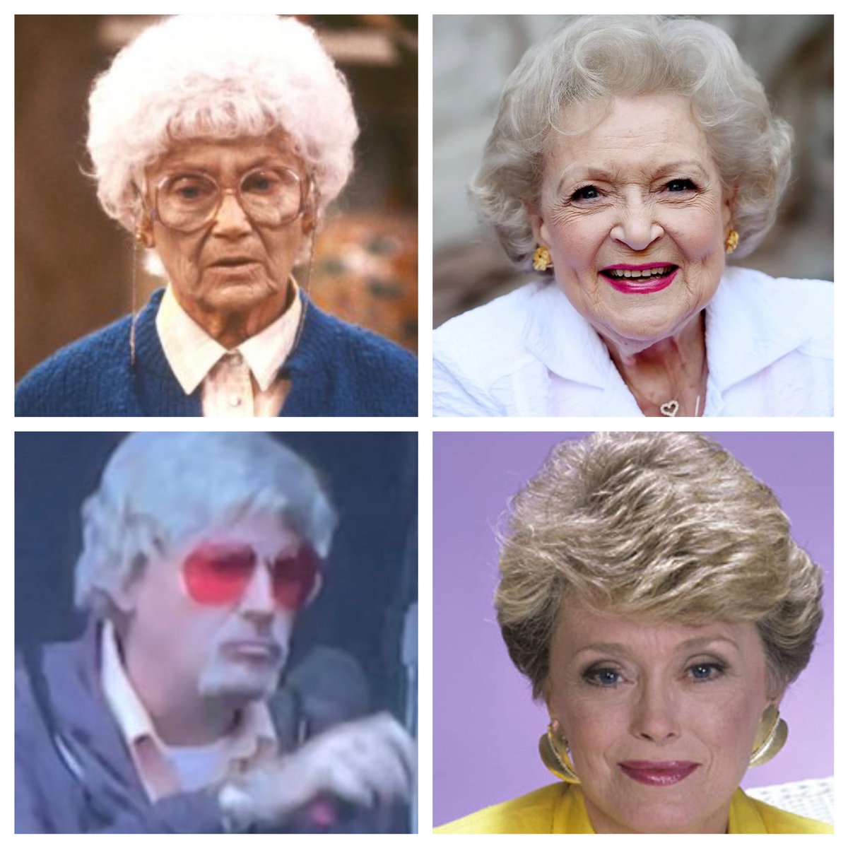 With a quick shave, Fred Durst, looks like he could star in a Golden Girls biopic.